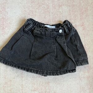 ZARA denim skort